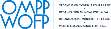 Logotipo oficial de la Organización Mundial por la Paz (OMPP WOFP)